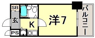 ぺイサージュサンコーの物件間取画像